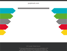 Tablet Screenshot of popbreak.com